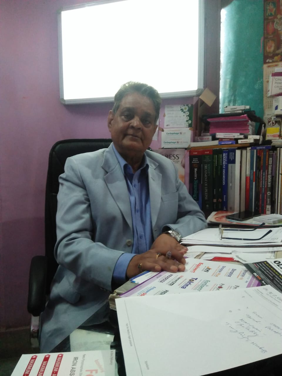 Dr. M.P. Sinha in Ranchi